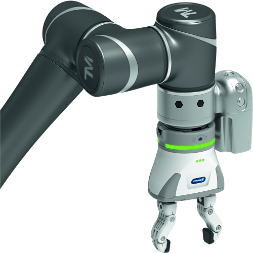 Techman Robot SCHUNK EGH İşbirlikçi Robot (Cobot) için Elektrikli 2 Parmaklı Ayarlanabilir Stroklu Paralel Tutucu